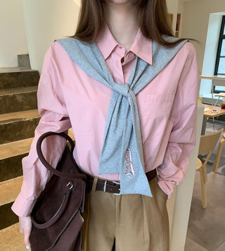 Shawl Vest Gray