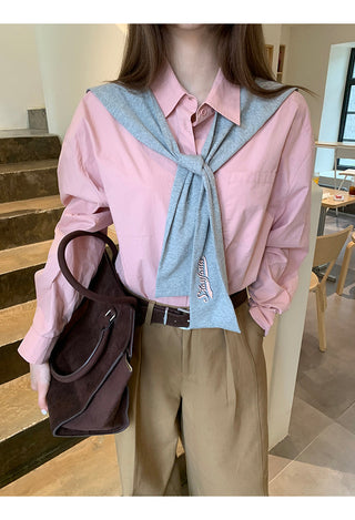 Shawl Vest Gray
