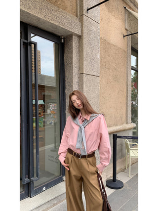 Shawl Vest Gray