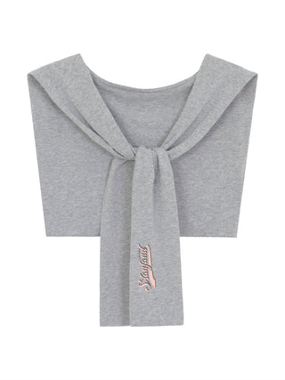 Shawl Vest Gray