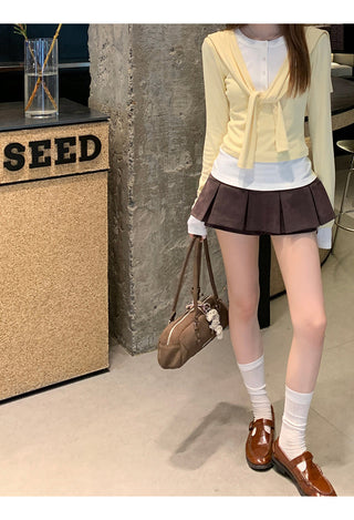 Fake Two-Piece T-Shirt