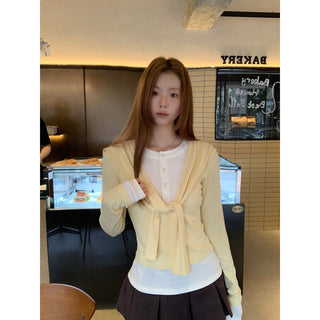 Fake Two-Piece T-Shirt