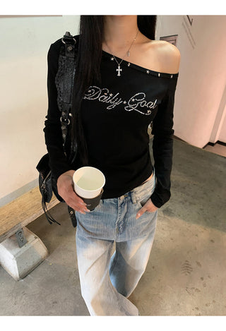 Womens High Waist Wide-Leg Jeans
