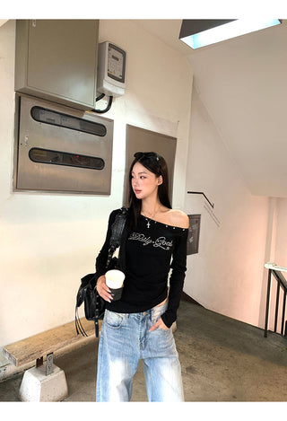 Womens High Waist Wide-Leg Jeans