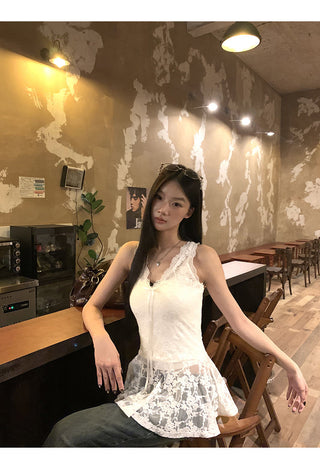 Lace Camisole White