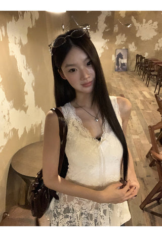 Lace Camisole White