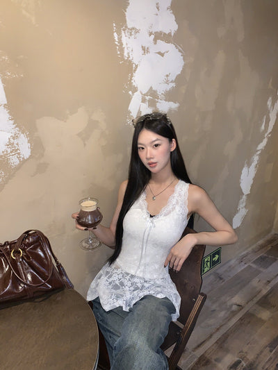 Lace Camisole White