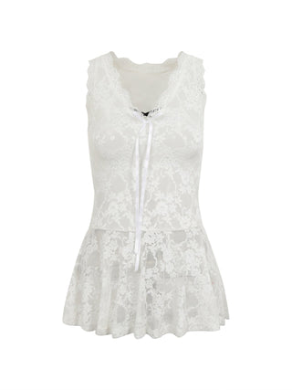 Lace Camisole White