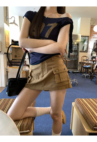 Workwear A-Line Skirt