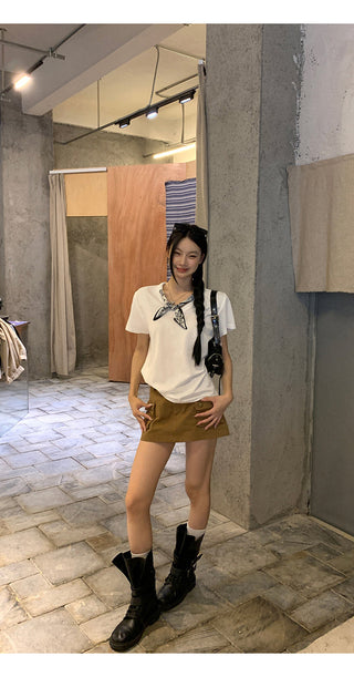 Workwear A-Line Skirt