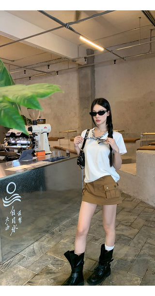 Workwear A-Line Skirt