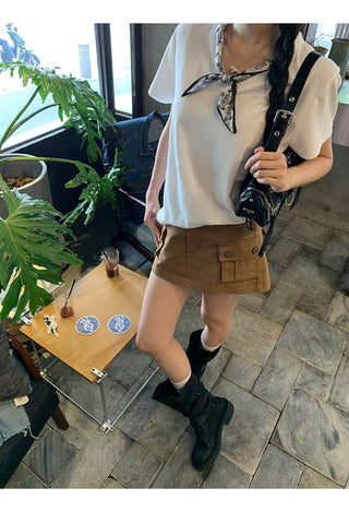Workwear A-Line Skirt