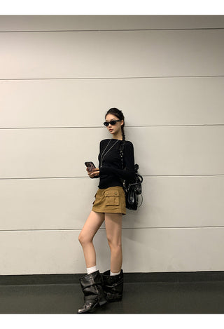 Workwear A-Line Skirt