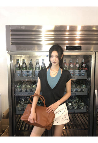 Polka Dot A-Line Skirt