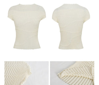 Knit Shoulder Top