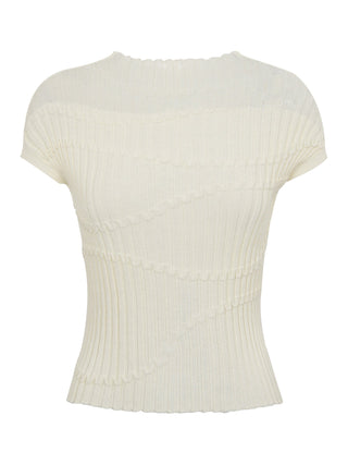 Knit Shoulder Top