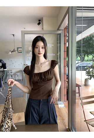 Pure Cotton Wide-Leg Pants