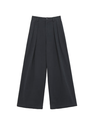 Pure Cotton Wide-Leg Pants