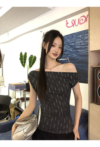 Off-Shoulder T-Shirt