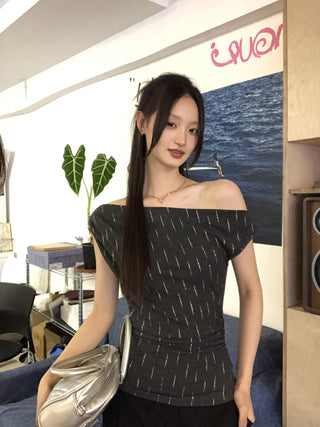 Off-Shoulder T-Shirt