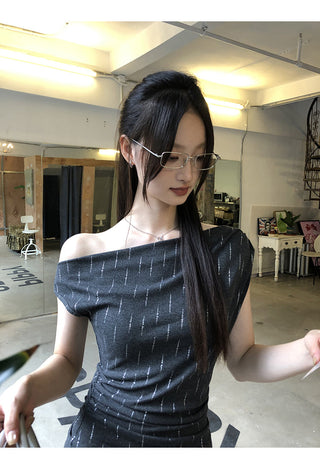 Off-Shoulder T-Shirt