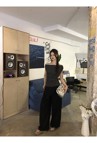 Off-Shoulder T-Shirt
