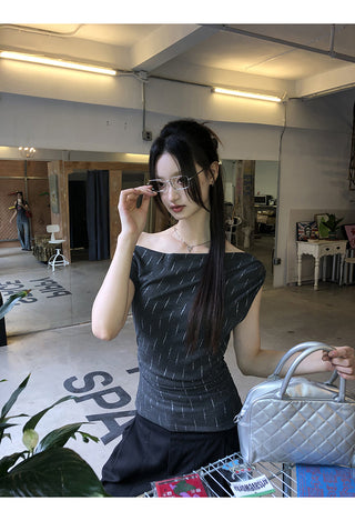 Off-Shoulder T-Shirt