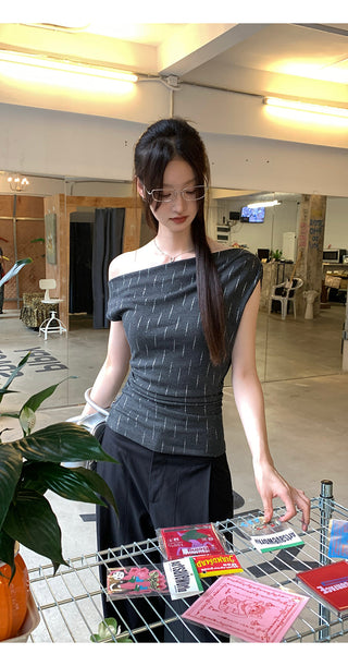 Off-Shoulder T-Shirt