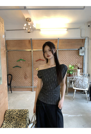 Off-Shoulder T-Shirt