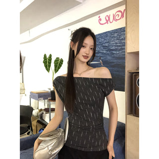 Off-Shoulder T-Shirt