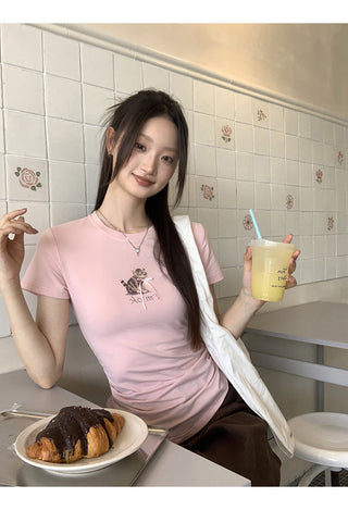 Pink Korean Top