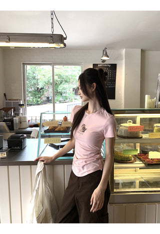 Pink Korean Top