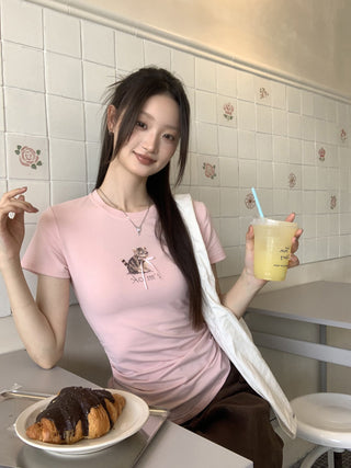 Pink Korean Top