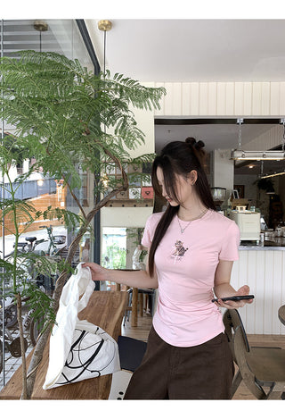 Pink Korean Top