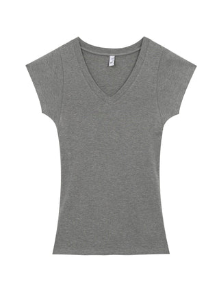 V-Neck Pink Top