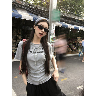 Gray Niche Top