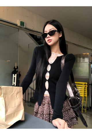 Lace Detail Sweater