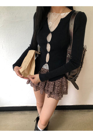 Lace Detail Sweater
