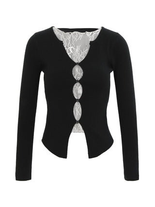 Lace Detail Sweater