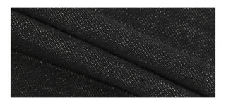 Wide-Leg Jeans Black