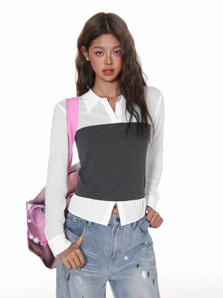 Contrast Polo Shirt