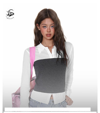 Contrast Polo Shirt