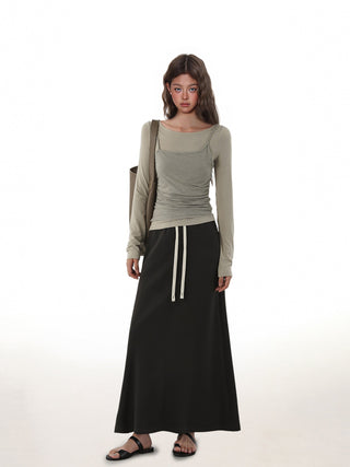 Sling Fake Two-Piece Top