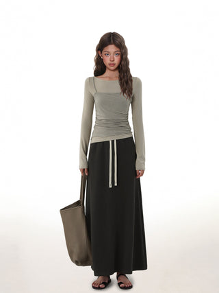 Sling Fake Two-Piece Top