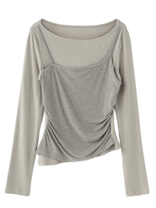 Sling Fake Two-Piece Top