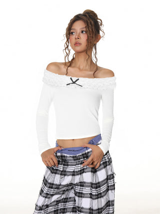 Lace Off-Shoulder Top