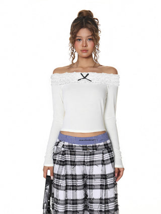 Lace Off-Shoulder Top