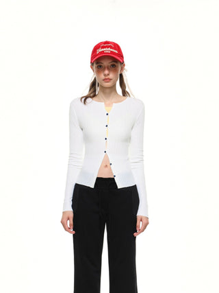 Knit Button Cardigan