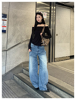 Off-Shoulder T-Shirt