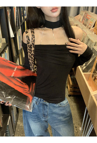 Off-Shoulder T-Shirt